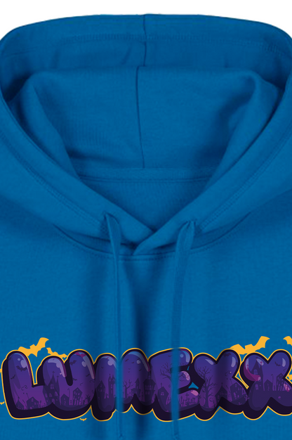 Halloween Hoodie blau