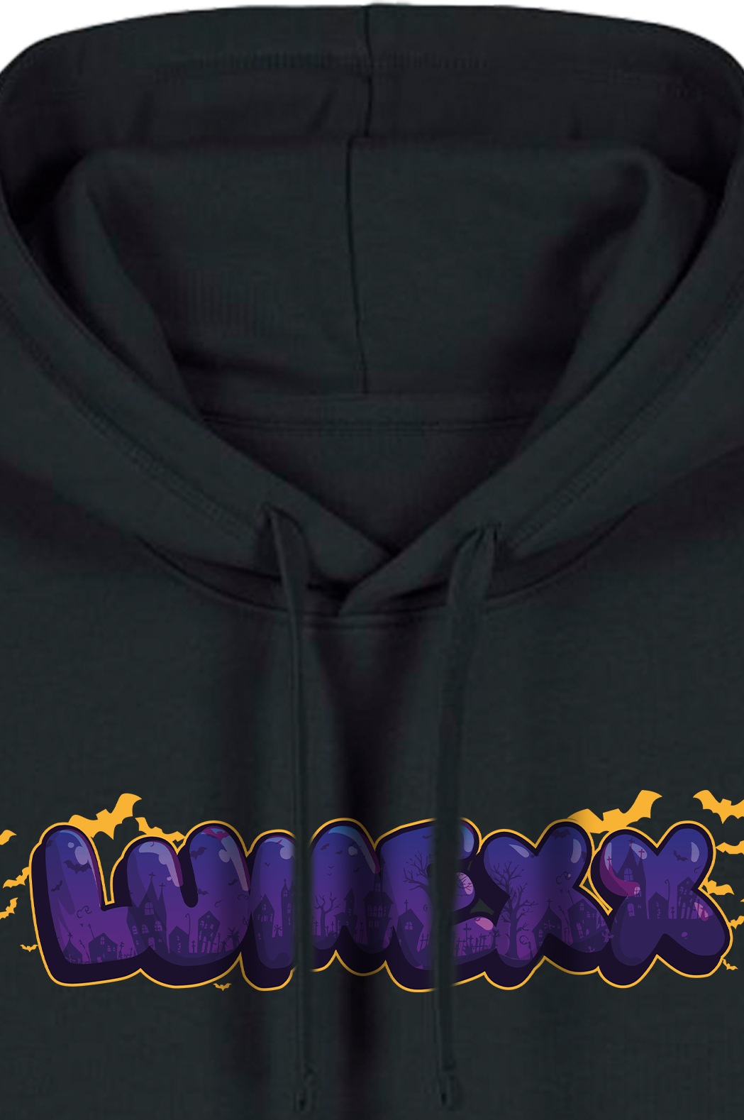 Halloween Hoodie schwarz